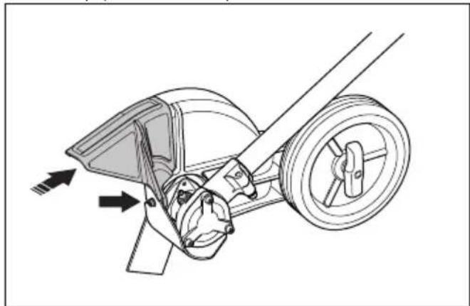 HUSQVARNA 525iES - Pour installer le dispositif de protection avant - 1