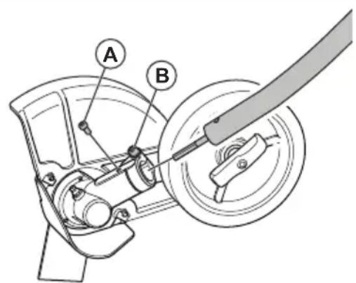 HUSQVARNA 525iES - Pour assembler le pignon conique - 1