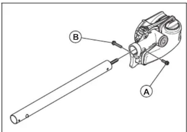 HUSQVARNA Madsaw 525iDEPS - Para montar el cabezal de corte - 2