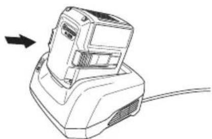 HUSQVARNA Madsaw 525iDEPS - Pour charger la batterie - 1
