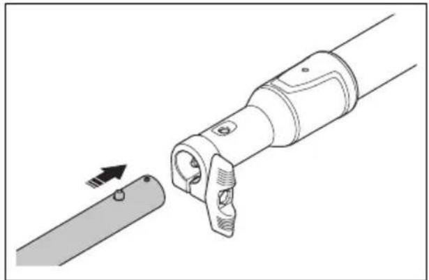 HUSQVARNA Madsaw 525iDEPS - Pour assembler l'arbre - 3
