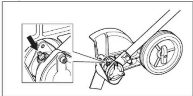 HUSQVARNA 525iECS - To check the bevel gear - 2
