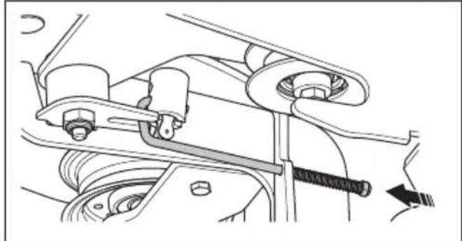 HUSQVARNA P 524X EFI - Pour remplacer la courroie de PDF - 2