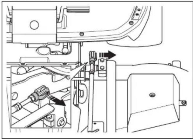 HUSQVARNA P 524X EFI - So stellen Sie die Fluchtung des Mähdecks (C112, C122, R137) ein - 1