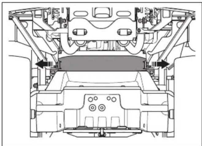 HUSQVARNA P 524X EFI - Pour remplacer la courroie de PDF - 7