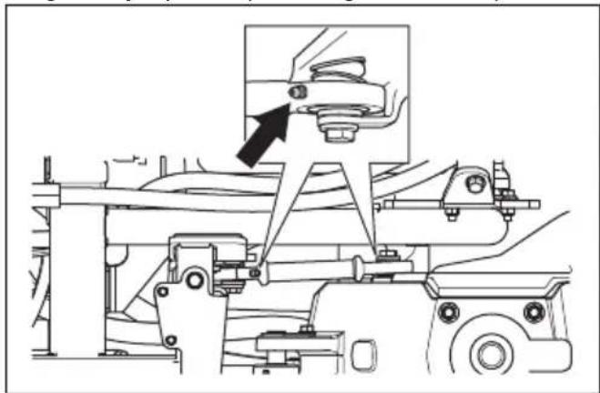 HUSQVARNA P 524X EFI - Pour lubrifier la biellette de liaison - 1