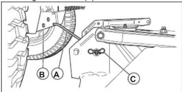 HUSQVARNA YTH24K54 - To remove and install the cutting deck - 2