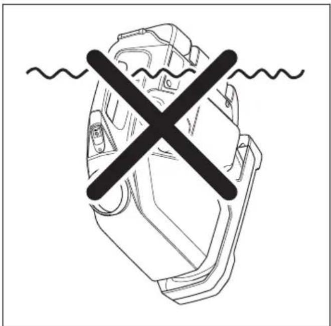 HUSQVARNA WT 15i - Para llenar el depósito de agua - 1