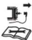 HUSQVARNA TC 114 - Symbole auf dem Gerät - 20