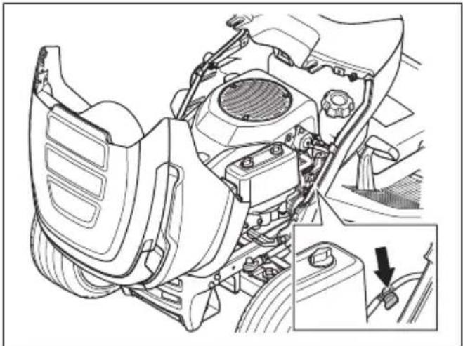 HUSQVARNA TC 112 - Zu erledigen, bevor Sie das Gerät starten - 2