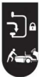 HUSQVARNA TS 112 - Symbole auf dem Gerät - 6