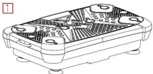 Sportstech VP150 - DIBUJO DE EXPLOSIÓN/LISTA DE REPUESTOS - 2