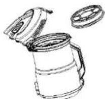 GUTFELS AIRFRY 3010 - Replacing the HEPA filter - 4