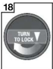 18 TURN TO LOCK