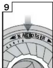 9 F N AGROSSER 4.5 6 7 8