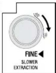 FINE SLOWER EXTRACTION