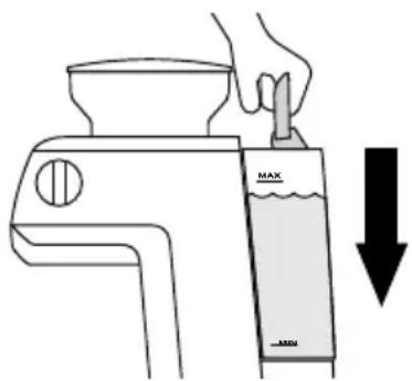 SAGE The Barista Pro BES878 - FILLING THE WATER TANK - 2