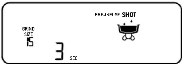 SAGE The Barista Pro BES878 - VOLUME DA DOSE PRÉ-PROGRAMADO - 1 CHÁVENA - 1