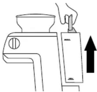 SAGE The Barista Pro BES878 - FÜLLEN DES WASSERTANKS - 1