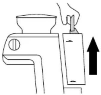 SAGE The Barista Pro BES878 - FILLING THE WATER TANK - 1