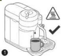 SAGE Nespresso Vertuo Creatista - PRZYGOTOWANIE KAWY - 1