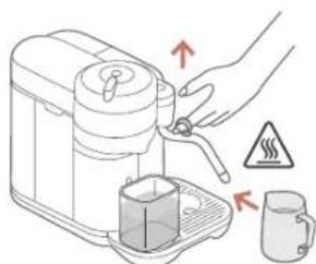 SAGE Nespresso Vertuo Creatista - EERSTE GEBRUIK / SPOELCYCLUS - 5
