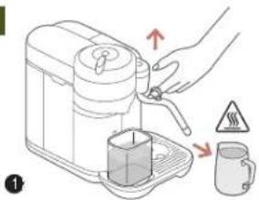 SAGE Nespresso Vertuo Creatista - ERSTE INBETRIEBNAHME / REINIGUNGSVORGANG - 1