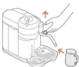 SAGE Nespresso Vertuo Creatista - PULIZIA LANCIA VAPORE - 5