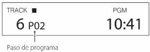 TRACK ■ 6 P02 PASO de programa PGM 10:41