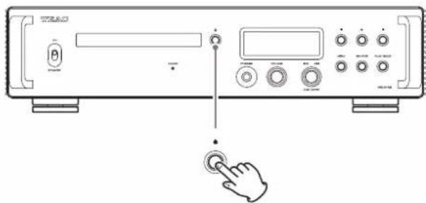 TEAC VRDS701T - Press the tray open/close (▲) button to close it. - 1