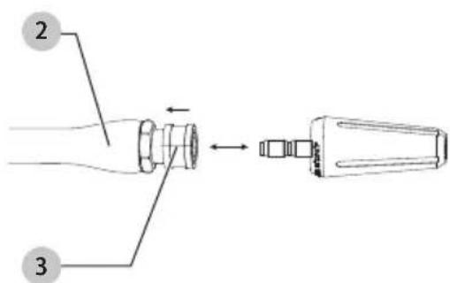 Craftsman CMEPW1800 - Attaching Nozzles (Fig. E) - 1
