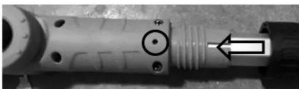 Scotts PS45010S - POLE AND CUT HEAD ASSEMBLY - 4