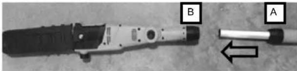 Scotts PS45010S - POLE AND CUT HEAD ASSEMBLY - 1