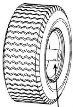 Chapin 82050C - Assemble wheels - 1