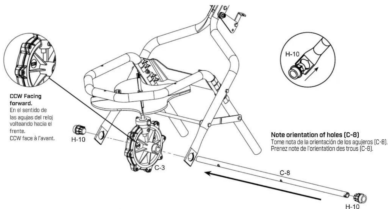Chapin 82050C - Assemble Impeller to Gear Box Shaft - 1