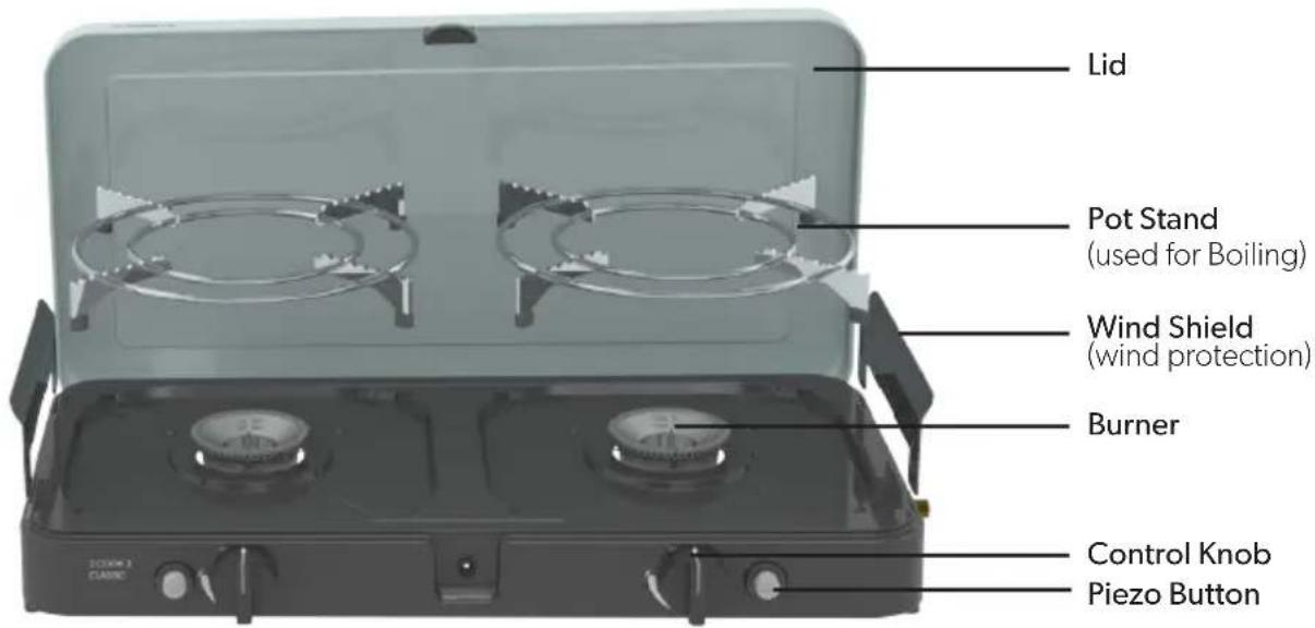 CADAC 2 Cook 3 - Component List - 4