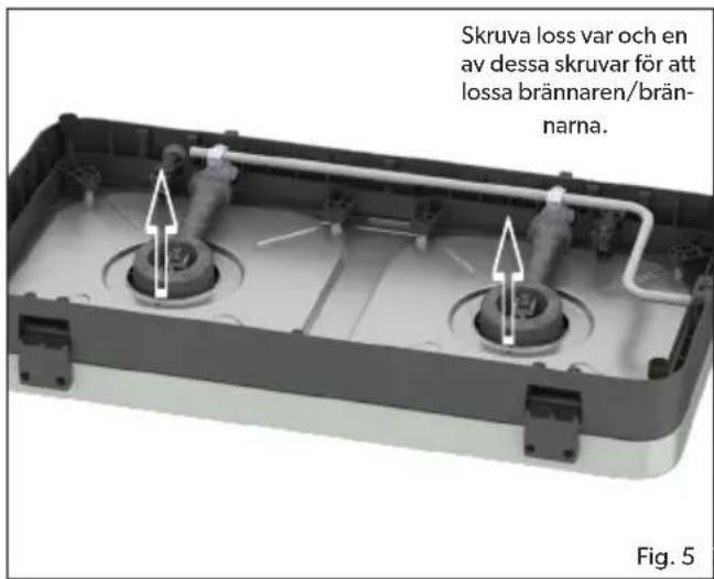 CADAC 2 Cook 3 - Byte av slang: - 2