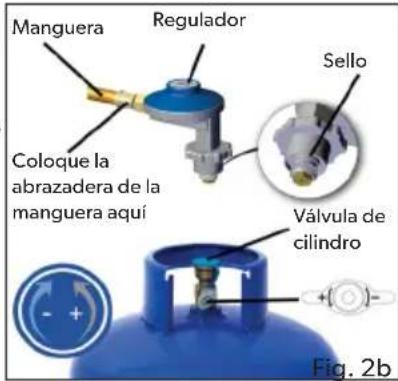 CADAC 2 Cook 3 - como desconectar ycaebar el suministro de gas - 2