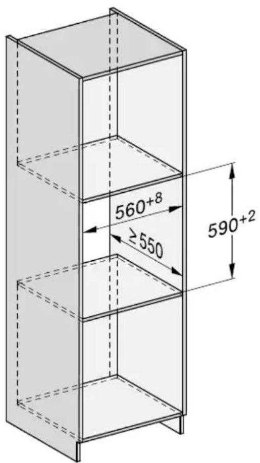 MIELE ESW 7010 BW - Appareil combiné pour niches de 450 mm de haut - 1