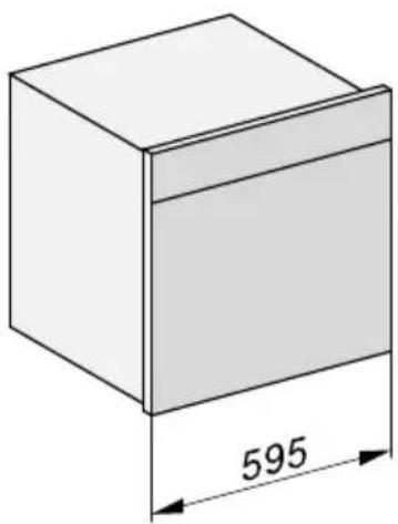 MIELE ESW 7010 BW - Appareil combiné pour niches de 590 mm de haut - 2