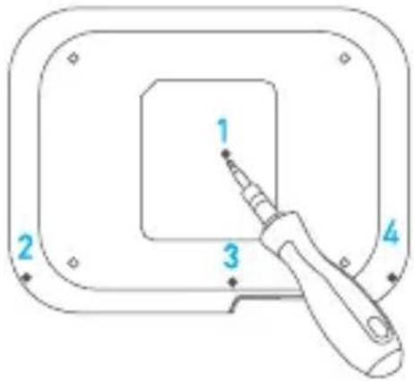 EZVIZ X3 - Instalación del HDD de 2,5 pulgadas - 1