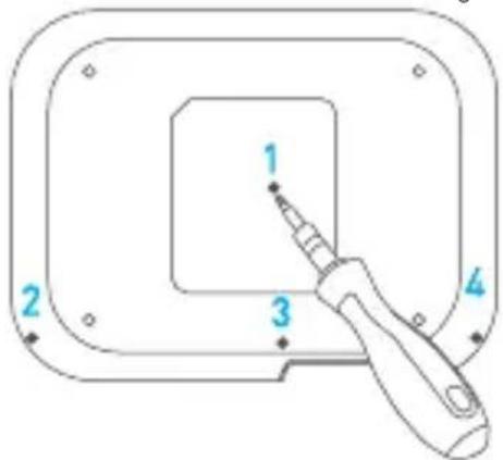 EZVIZ X3 - Installazione del disco rigido da 2,5" - 1