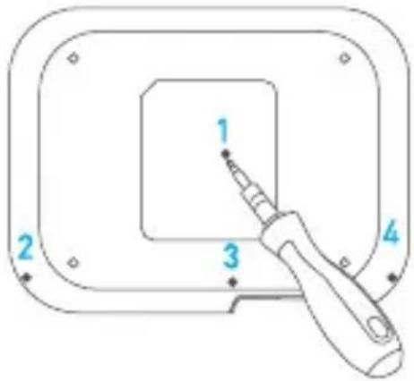 EZVIZ X3 - Loosening the Screws - 1