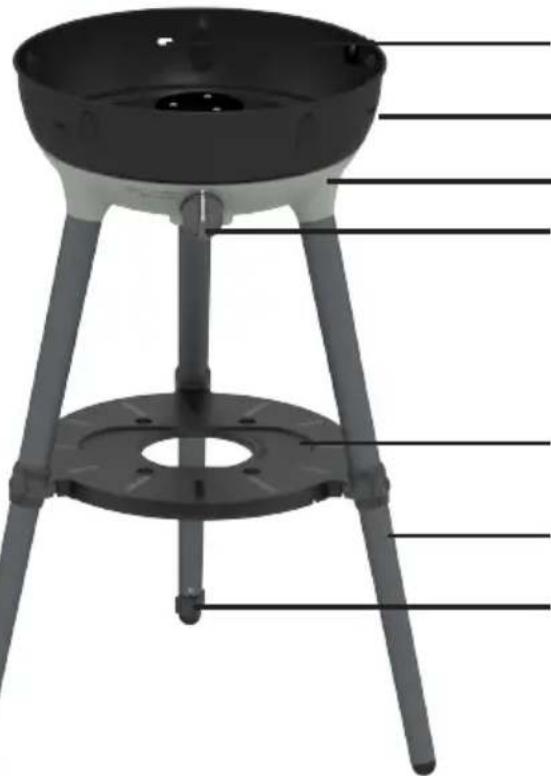 CADAC Carri Chef 40 - Component List - 6