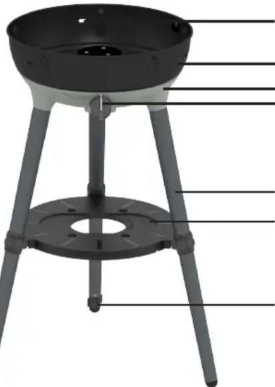 CADAC Carri Chef 40 - Komponentenliste - 7