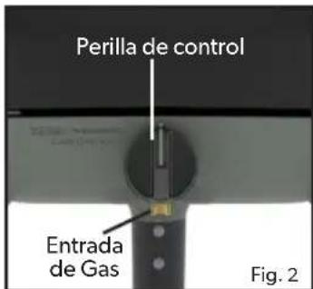 CADAC Carri Chef 40 - como desconectar y cambiar el suministro de gas - 1