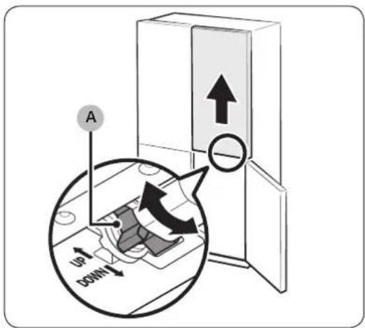 SAMSUNG RF23A9675MT - STEP 5 Adjust the door height - 2