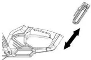 Scotts LHT12220S - TO INSTALL / REMOVE BATTERY PACK - 1