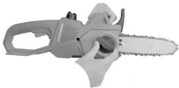 Scotts LCS31020S - REEMPLACEMENT DU GUIDE-CHAÎNE ET DE LA CHAÎNE - 6