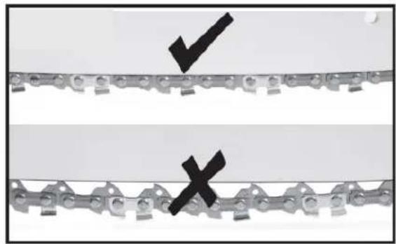 Scotts LCS31020S - INSTALLING/REPLACING THE GUIDE BAR AND CHAIN - 5